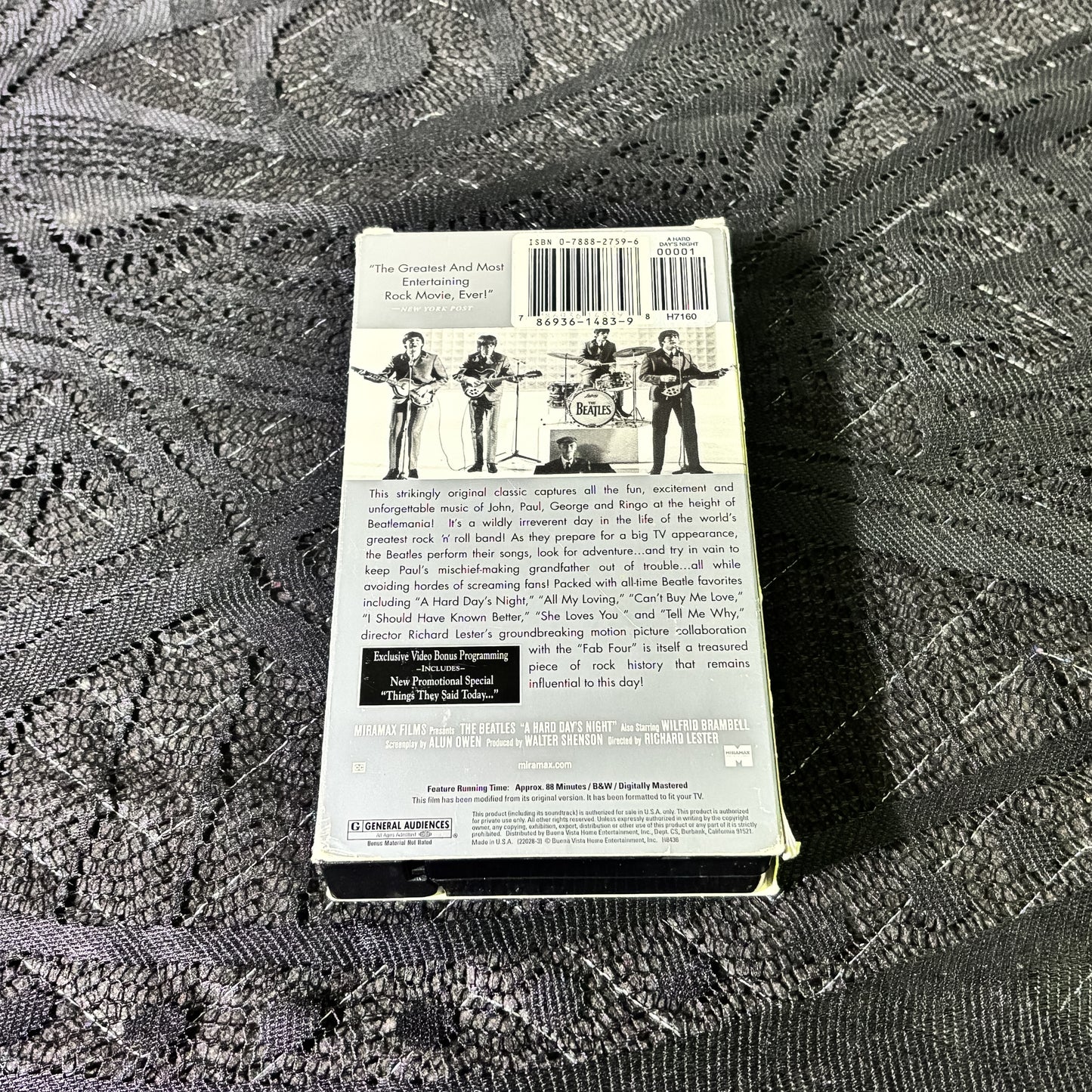 A Hard Day’s Night VHS