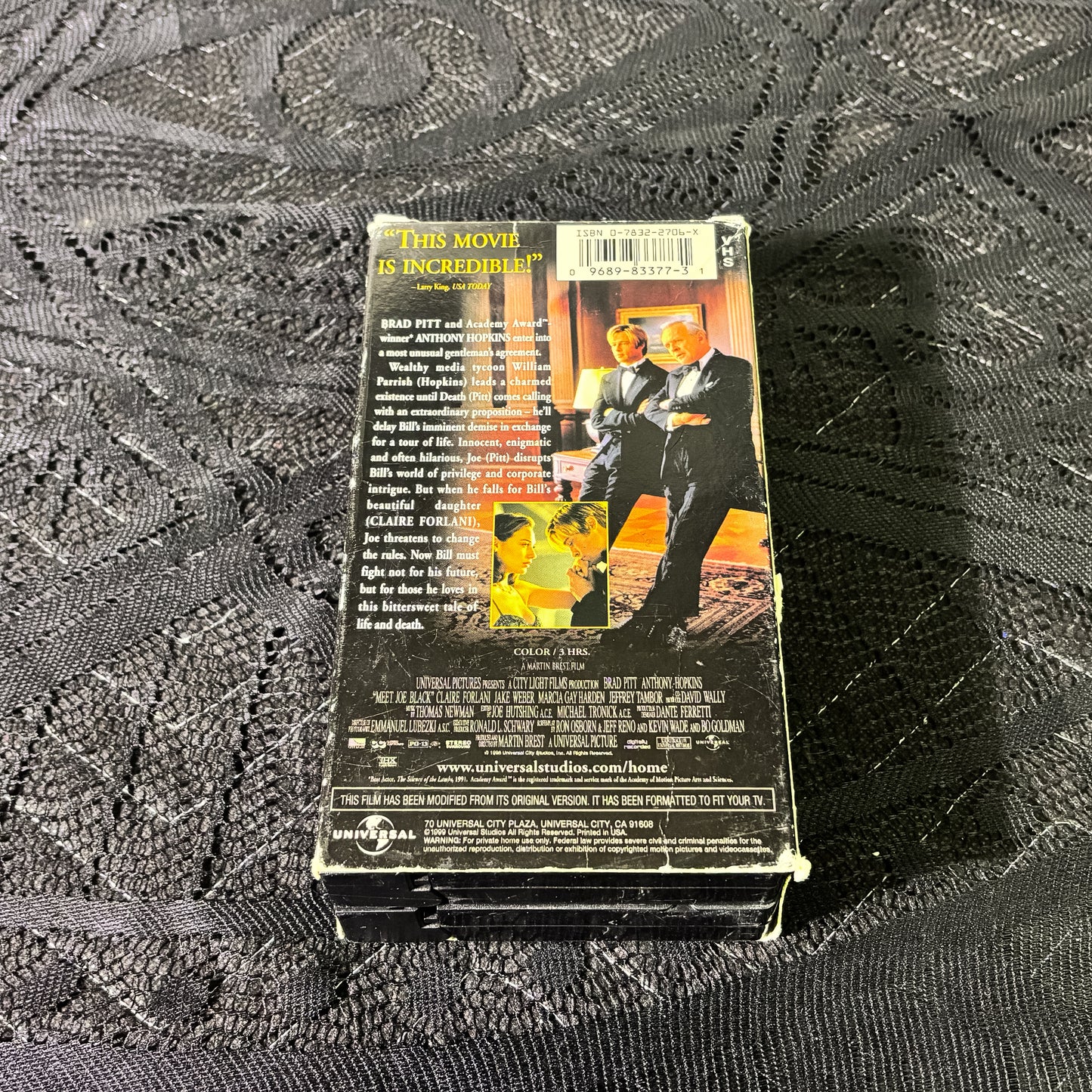 Meet Joe Black VHS