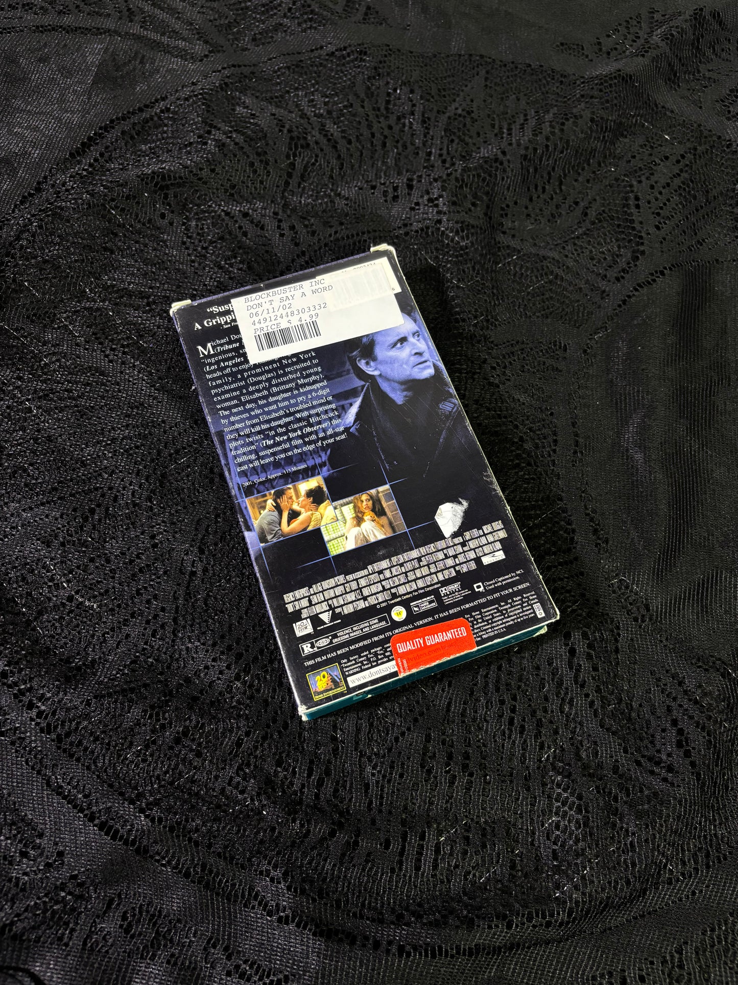 Don’t Say A Word VHS
