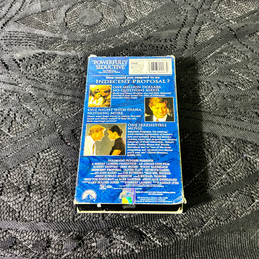 Indecent Proposal VHS